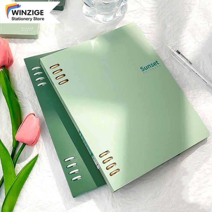 

Winzige Binder B5 A5 Buku Tulis Sekolah Lucu Buku Notebook Stationery Alat Tulis Cute Notebook Loose Leaf Notebook Stationery School Supply Binder Aesthetic Buku