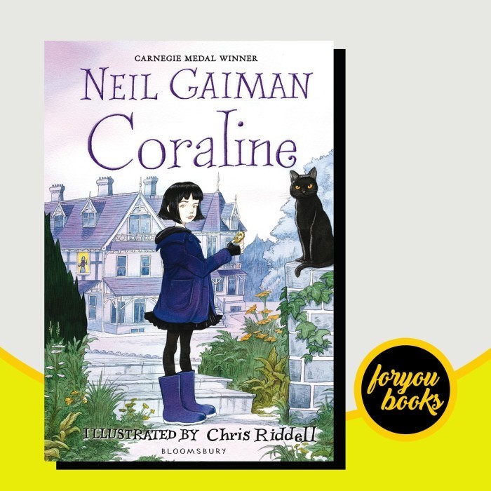 Coraline Neil Gaiman, Chris Riddell (Illustrations)