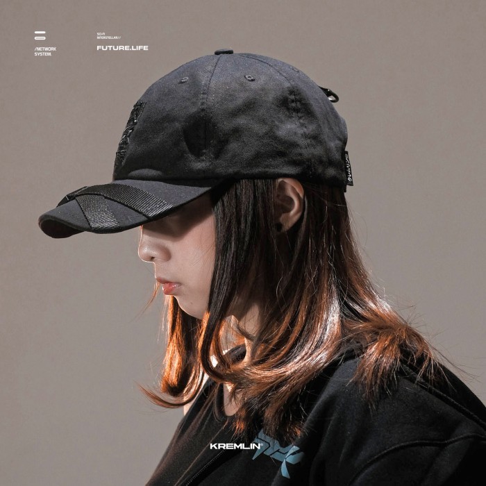 KREMLIN Topi Tactical Polo Cap Black Hat - VOID