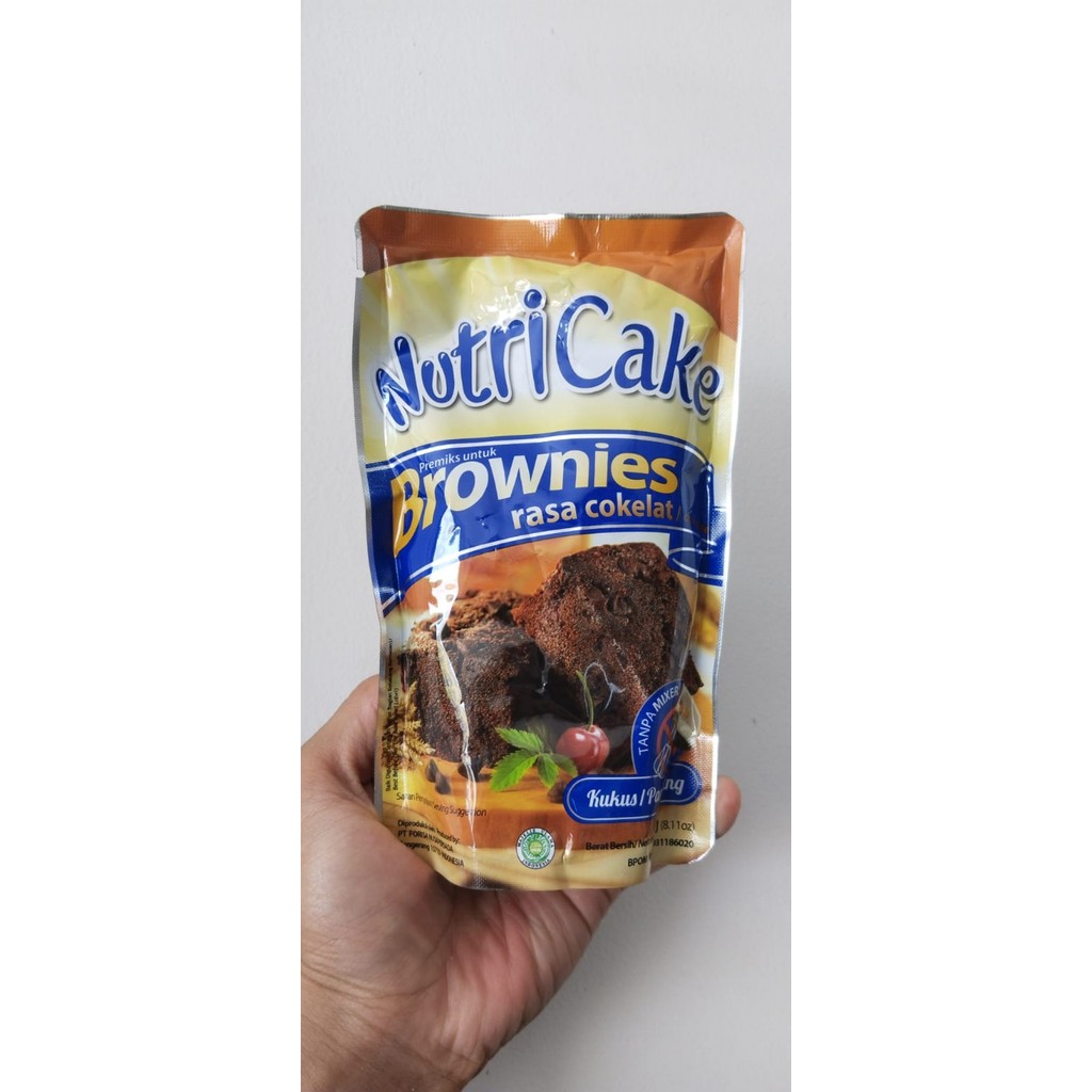 

Nutricake Brownies 230gr