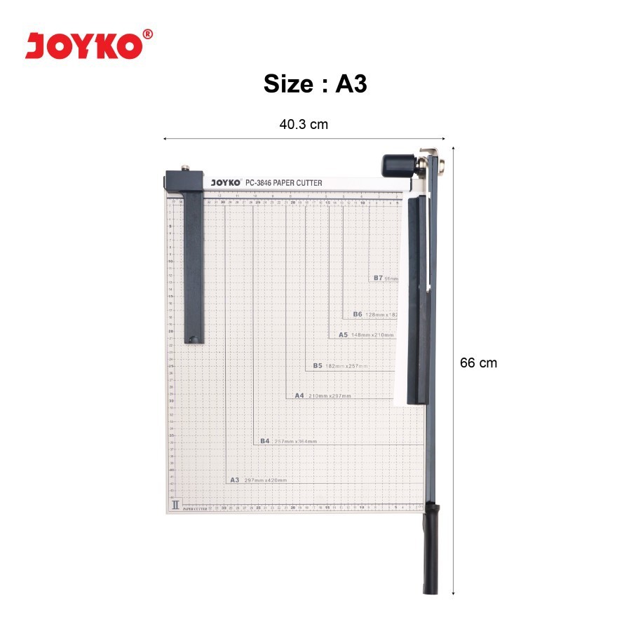 

Joyko PC-3846 Pemotong Kertas A3 Paper Cutter