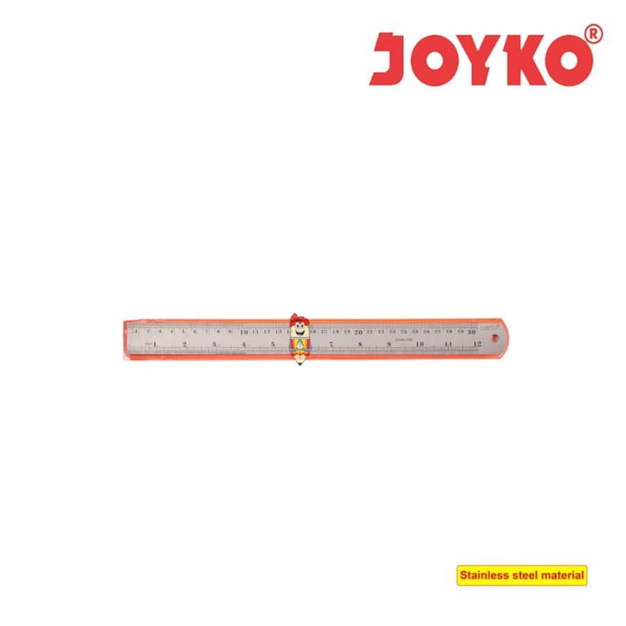 

Stainless Steel Ruler Penggaris Besi Joyko RL-ST30 30 cm