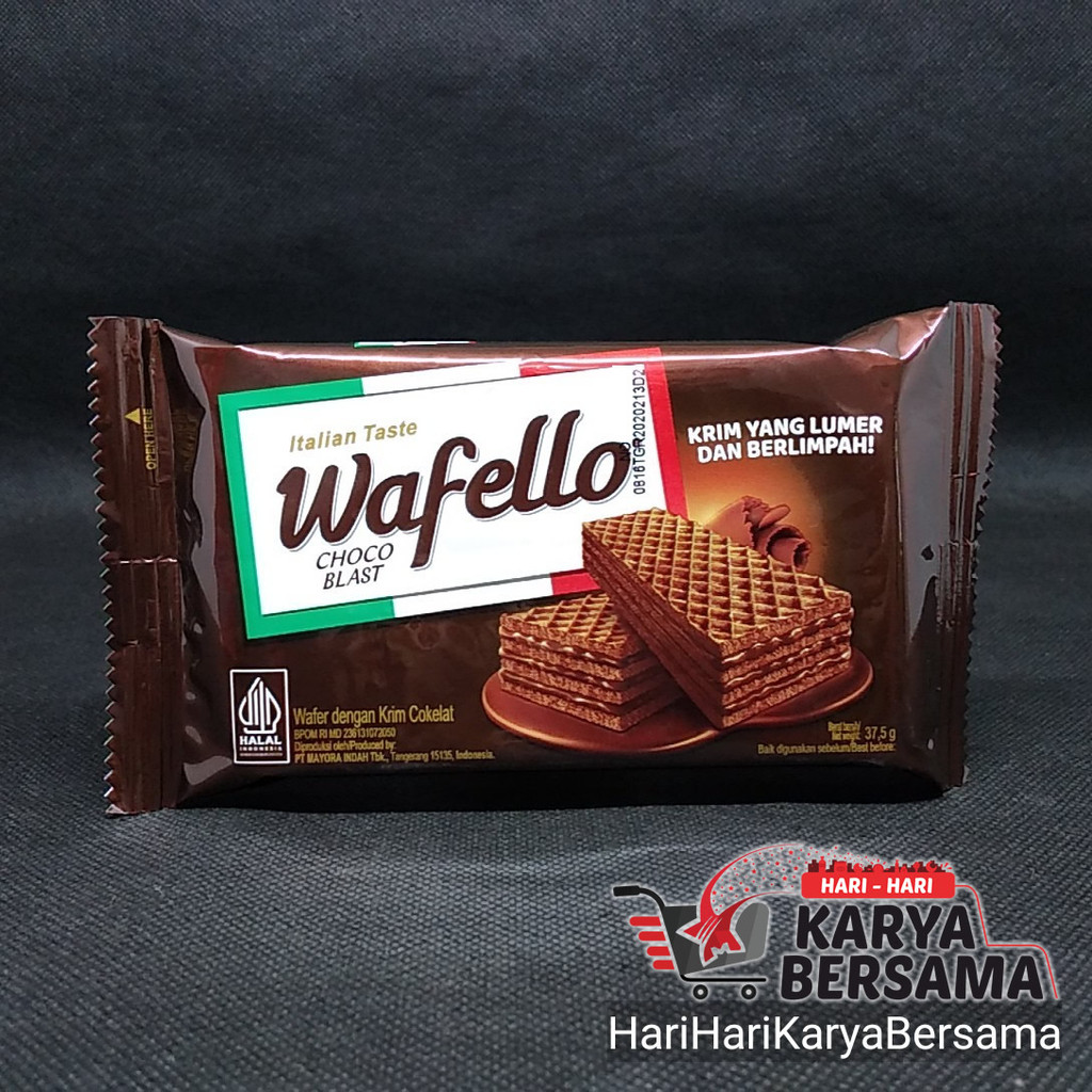 

MAKANAN RINGAN ROMA WAFER WAFELLO CHOCO BLAST 37.5GR