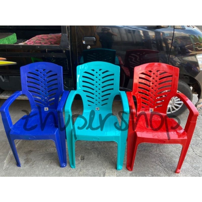 Kursi Teras Napolly BIG 809 | Kursi Taman Plastik | Bangku Plastik Modern | Kursi Santai napolly