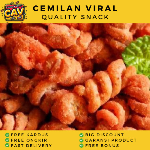 

CAV MAKARONI SPIRAL BALADO 1Kg Makaroni Pedas Makaroni Bantet Makaroni Pipa Bantet Makaroni Fusili