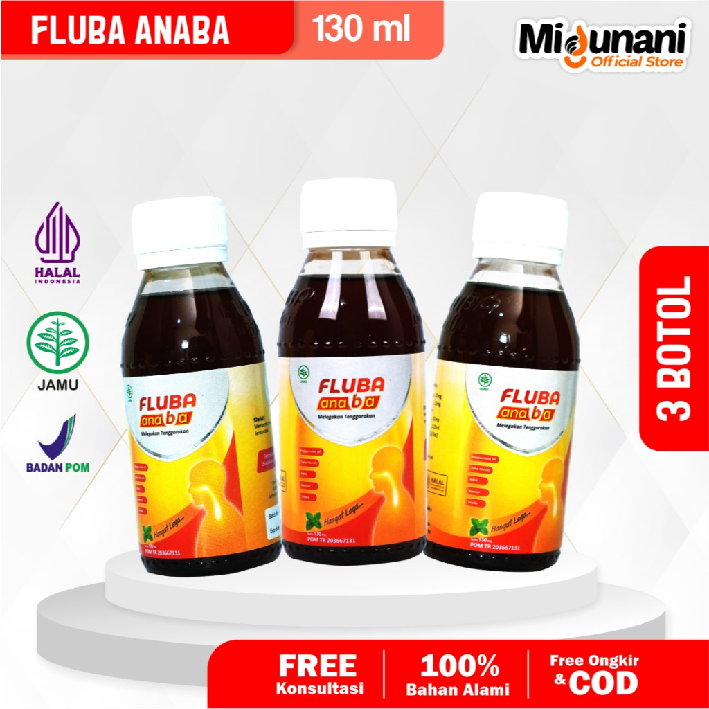 

Fluba Anaba 130ml - 3 Botol