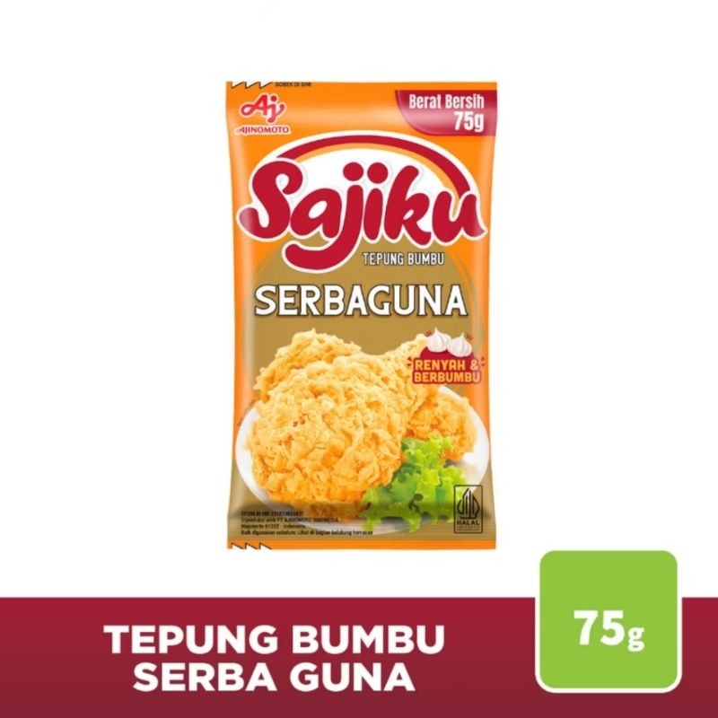 

Sajiku Tepung Bumbu Serbaguna 75gr