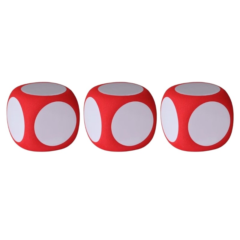 

3Pcs Dry Erases Block Write on Wipe Off Dry Erases Multipurpose Education Dices Dry Erases Cube White Boards Dices Cube