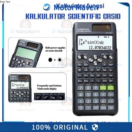 

Kalkulator Scientific Casio FX-991EX Kalkulator Scientific Casio ilmiah FX-991EX Classwiz Asli dan Bergaransi FX-991CW Kalkulator Ilmiah Original 991ES-Plus Kalkulator Casio Scientific Calculator Casio Scientific Kalkulator Scientific Casio 82ms