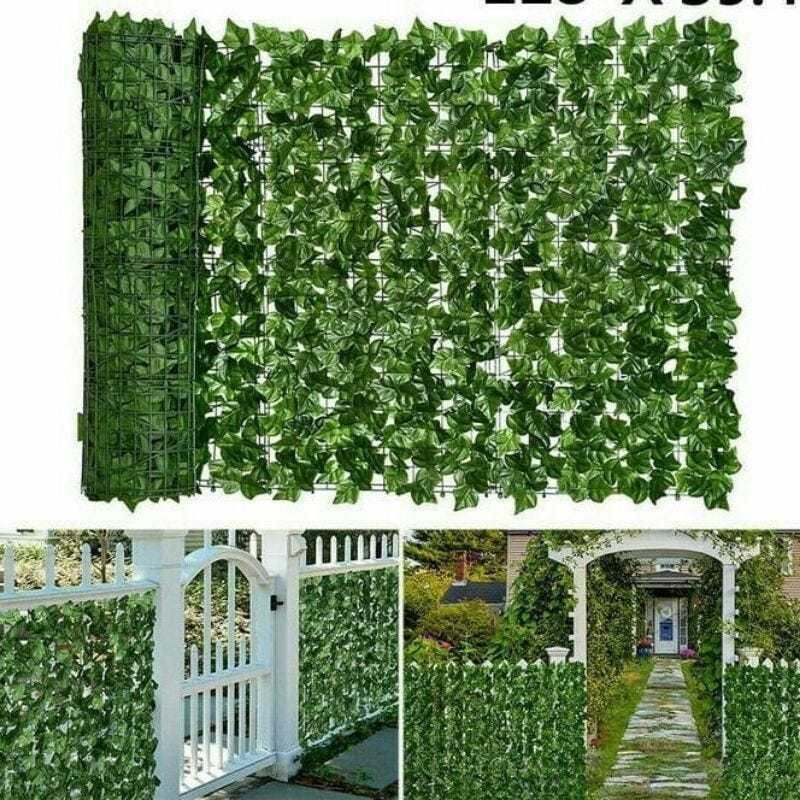 1Mx3M Rumput Dinding Sintetis Dekorasi Dinding Daun Rambat Pagar Dekorasi Dinding Rambat Roll Rumput