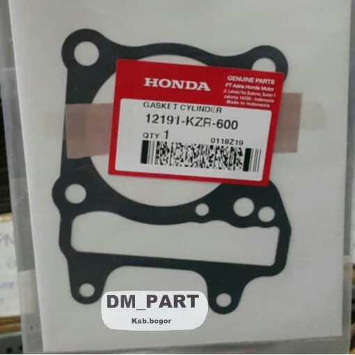 Gasket Cylinder Paking Blok block Seher Honda Vario 125 150 12191KZR600 12191 kzr 600 click old new 