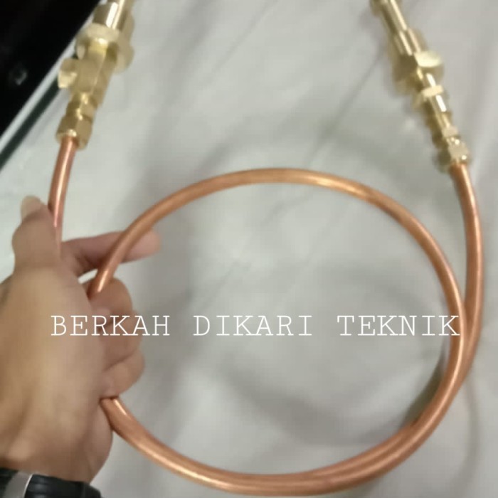 selang transfer oksigen besar ke kecil / selang oksigen tembaga