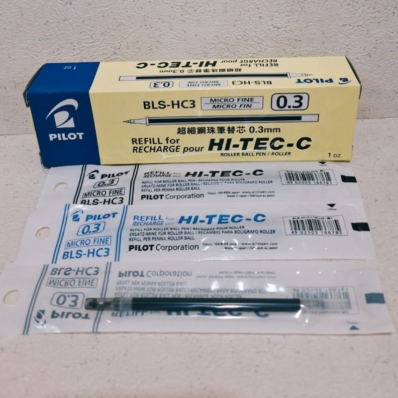 

Reffil pulpen PILOT HI-TEC-C 0.3 mm /SATUAN