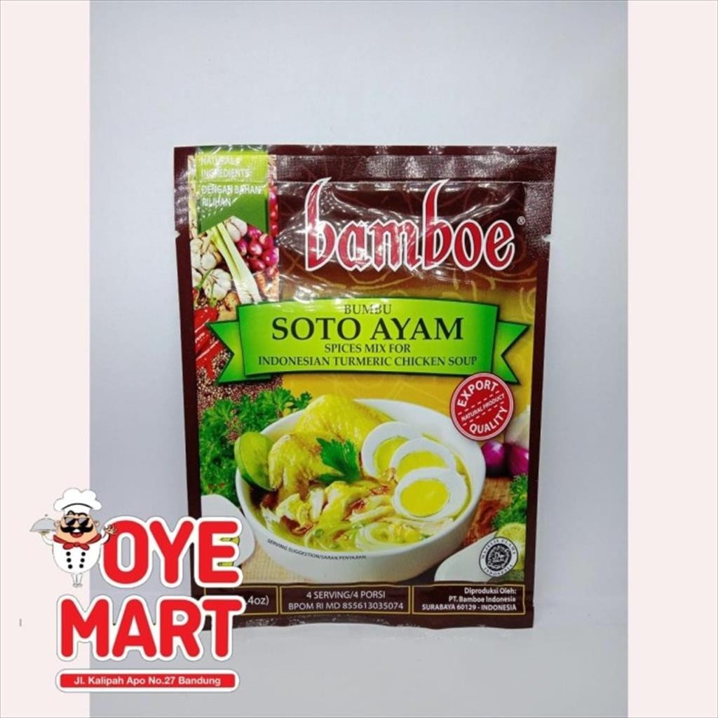 

BAMBOE BUMBU INSTAN SOTO AYAM 40GR