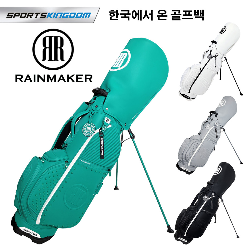 Golf Stand Bag Tas Golf Stand Kulit Sintetis Desain Elegan dengan Kaki Penyangga Tas Golf Stand Bag 