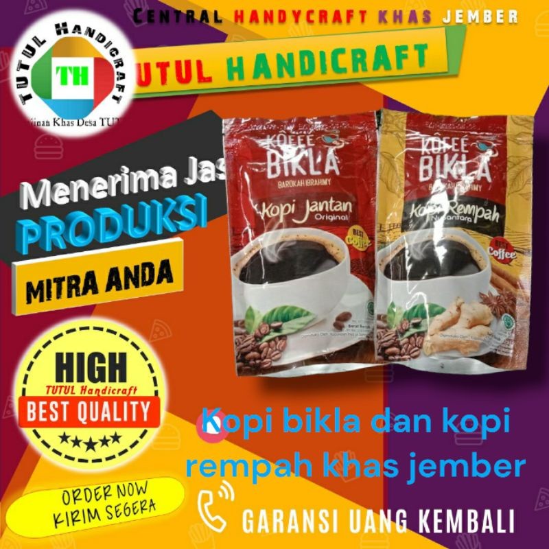 

IMRON PRIBADI KOPI BIKLA KOPI LANANG ATAU KOPI REMPAH Kopi Berkualitas 125 gr