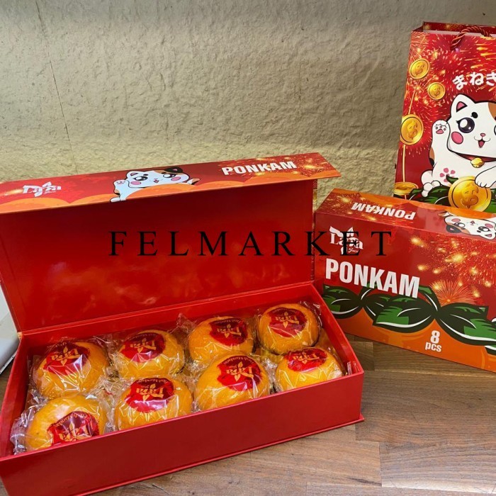 

Jeruk Ponkam Premium Isi 8 Pcs / Hampers Buah Jeruk / Gift Box