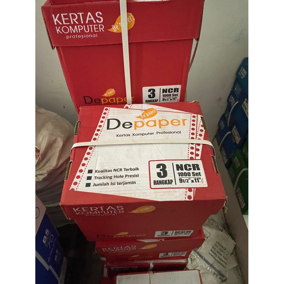 

Continuous Form Depaper 9.5 x 11 3 Ply : 3 / Kertas NCR