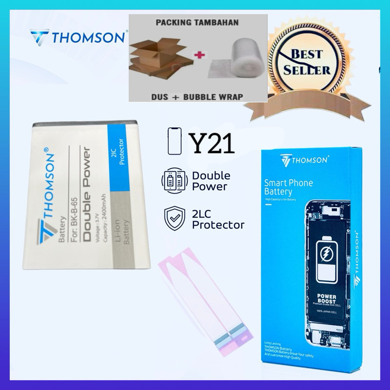 [[GARANSI 6 BULAN]] BATTRE BATRE DOUBEL POWER 2iC THOMSON Vivo Y21 Lama BK-B-65