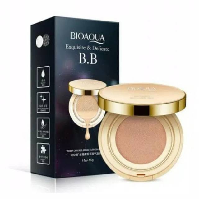 [ BPOM ] bioaqua bb cream cushion + refill Original bpom