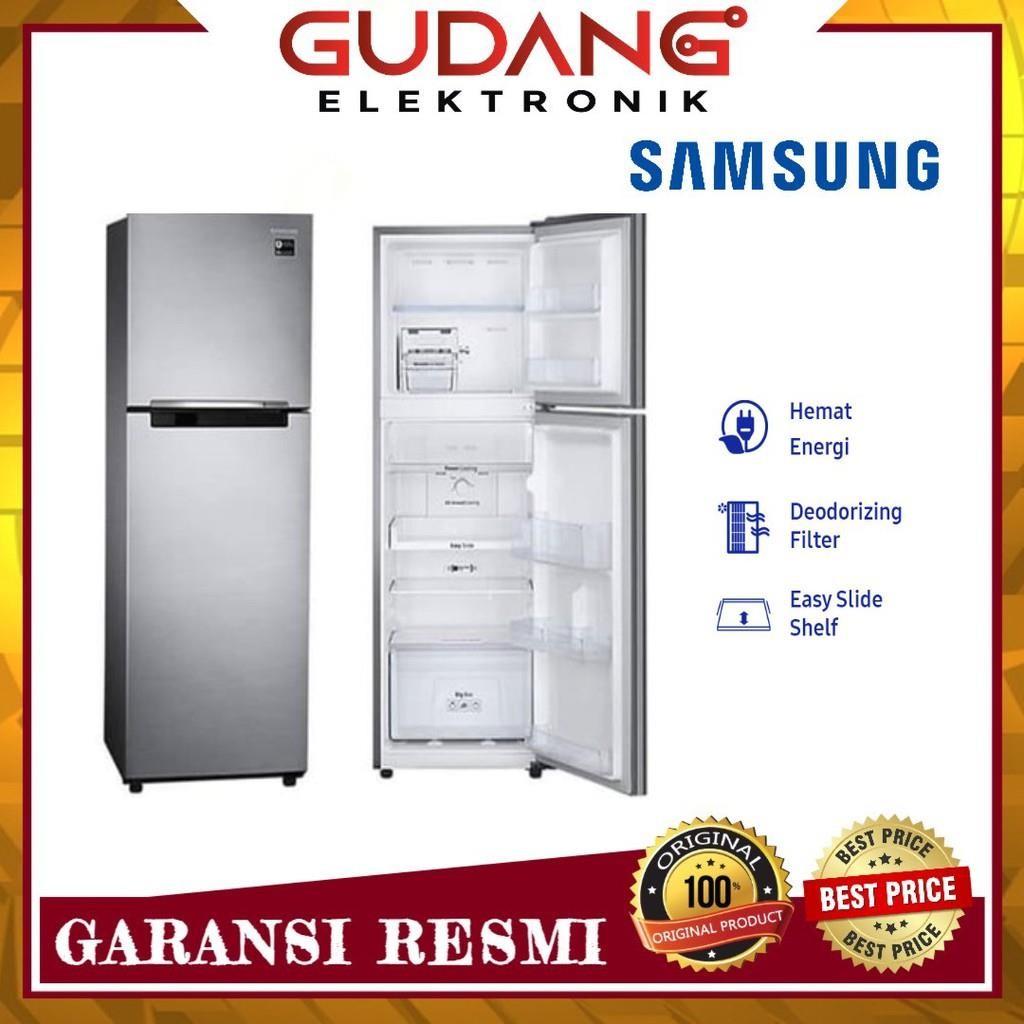 LEMARI ES 2 PINTU SAMSUNG RT19M300BGS KULKAS SAMSUNG RT 19M300 BGS Inverter