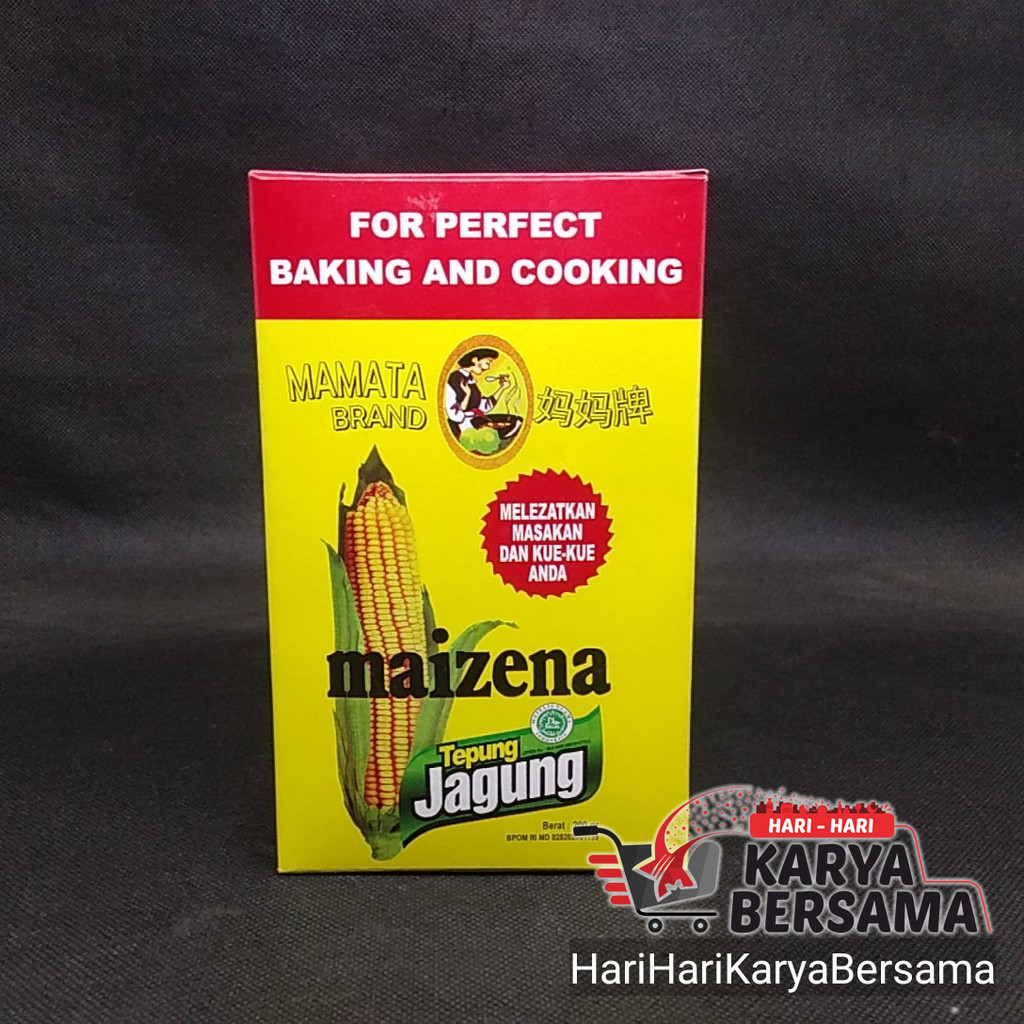 

TEPUNG JAGUNG MAMATA BRAND MAIZENA 200GR