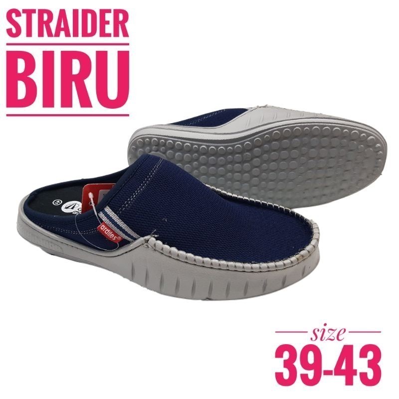 Ardiles Straider Sepatu Sport Pria Casual Slip On Ukuran 39-43