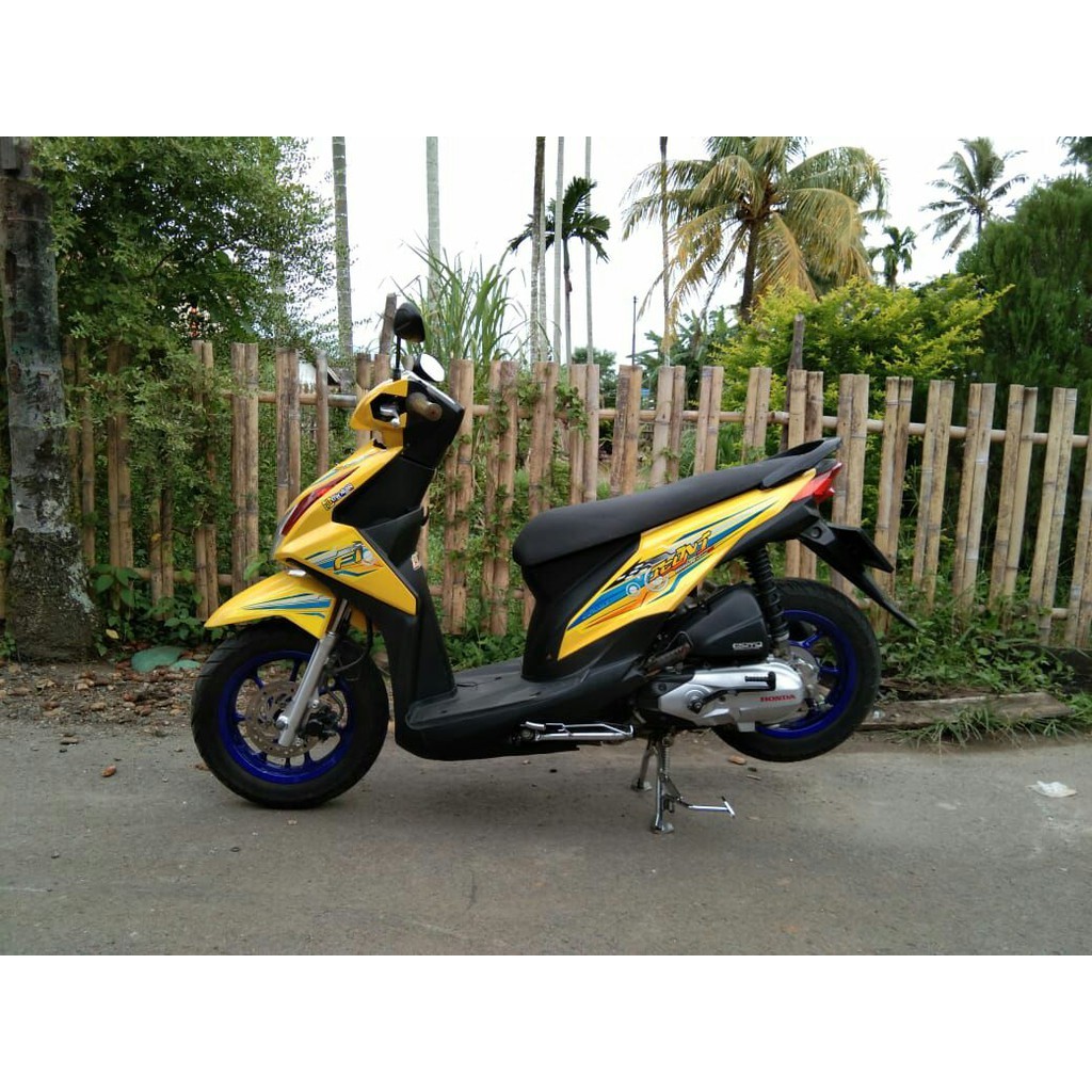 Striping Transparan Beat Fi Icon Racer