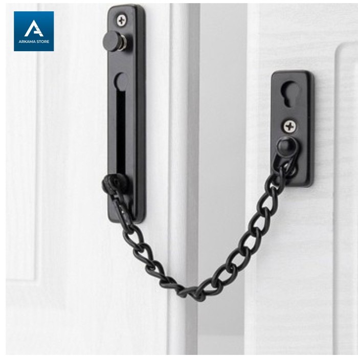 grendel pintu rumah rantai anti maling door chain lock