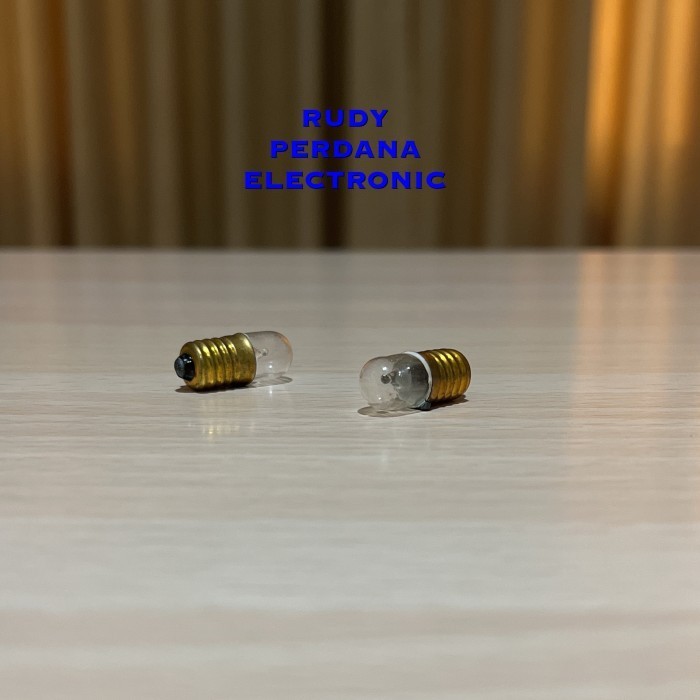 O99 LAMPU INDIKATOR BOHLAM BASE E10 BULB T10 12V 0.1A SENTER PILOT LAMP