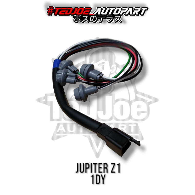 Kabel Fitting Lampu Sen Senja Depan Jupiter Z1 1DY | Set Fiting Sein + Senja Depan Yamaha Jupiter Z1