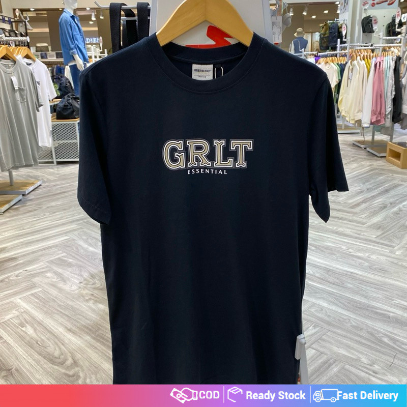 【COD】Kaos Greenlight ariel noah Original LOGO (REGULER FIT) (SLIM FIT) Kaos Pria greenlight ori 100%
