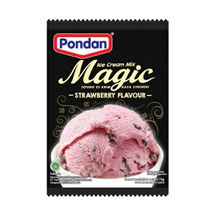 

New Item PONDAN ICE CREAM STRAWBERRY 75G