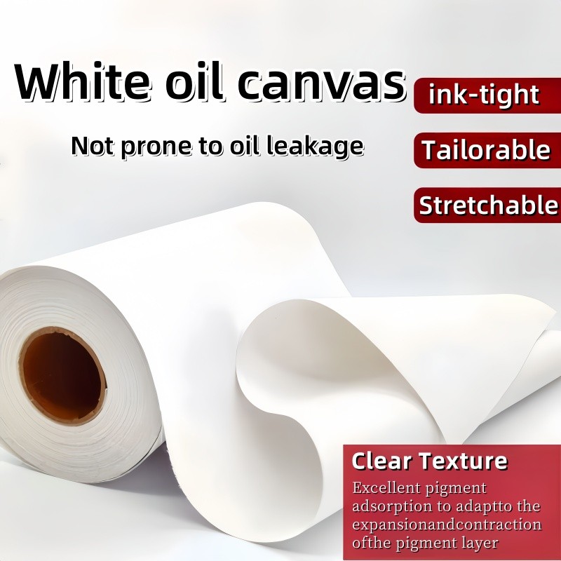 

3-Meter High-Quality White Oil Painting Canvas Professional For Oil Painting Acrylic Pigments And Art Supplies Artistic Creation
