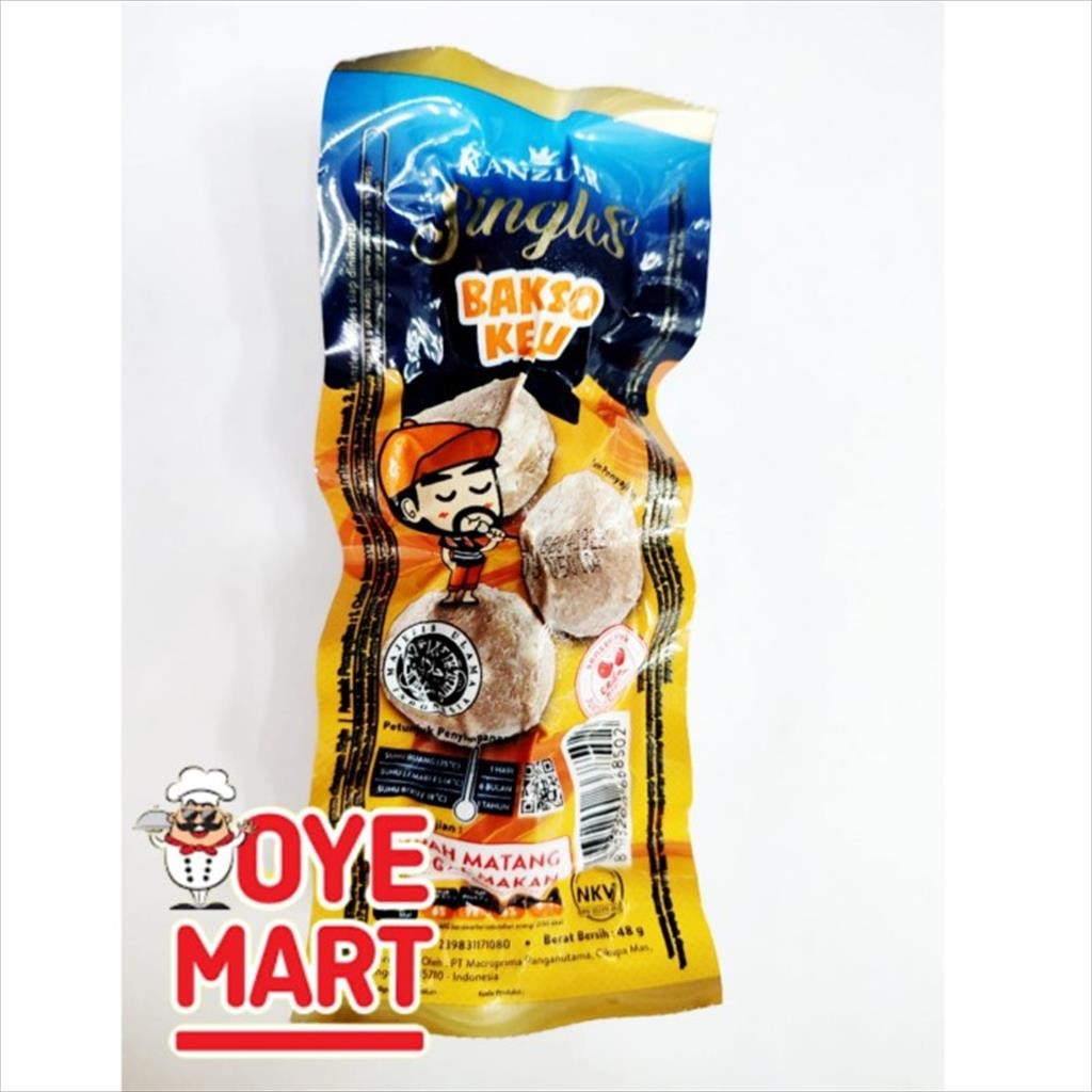 

KANZLER SINGLES BAKSO KEJU 48GR