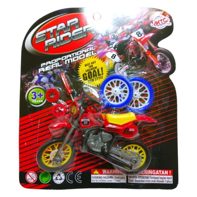 [ MARDATILA STORE ] MAINAN ANAK SEPEDA MOTOR CROSS SEPEDA MOTOR TRAIL MAINAN MOTOR TRAIL