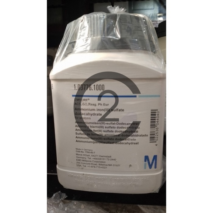 Ammonium Iron III Sulfate Dodecahydrate 25 gram Merck 103776