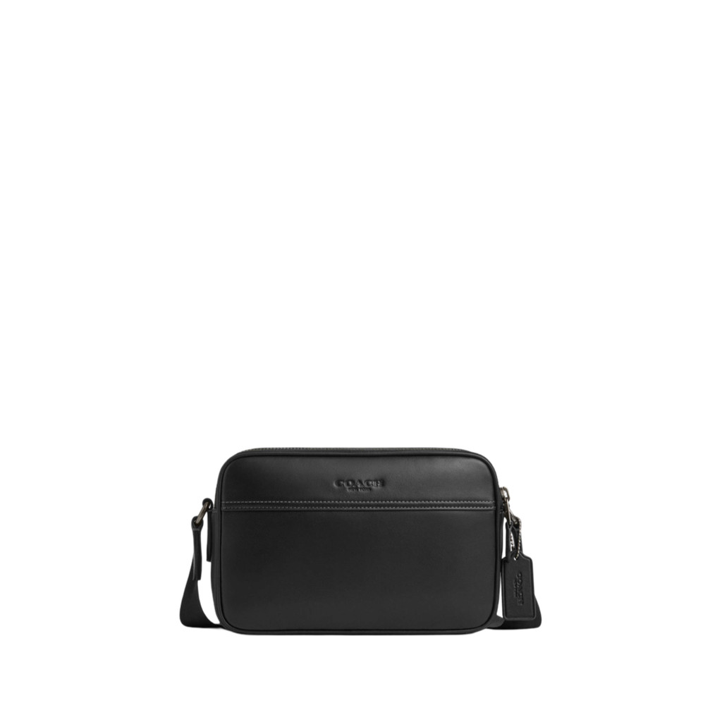 COACH Graham Crossbody Bag Gunmetal Black