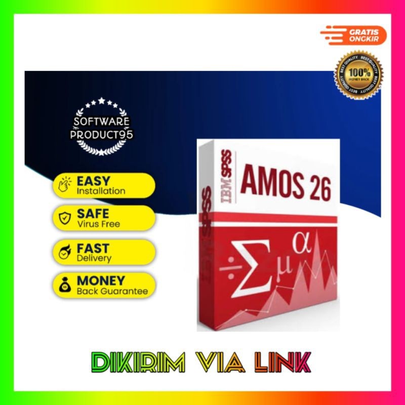 Data Statistik : IBM SPSS AMOS 26 - Pro Lifetime [WIN]
