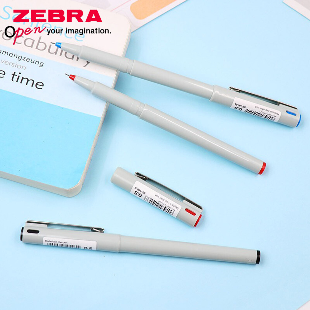 

3pcs Japan ZEBRA Gel Pens BE-100 Waterproof Quick-drying Pen 0.5mm Back To School School Acsesories Kawaii Stationery