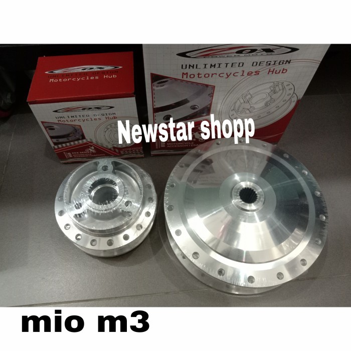tromol zox mio m3 set depan belakang original