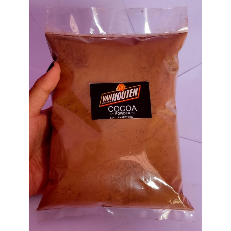 

Van Houten Cocoa Powder 1kg / Coklat Bubuk Repack 1kg
