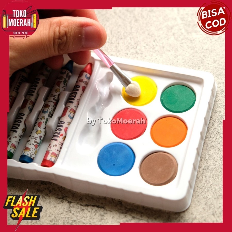 

REMENSIOS paint set Buku gambar karakter anak / paint set labubu kuromi sanrio