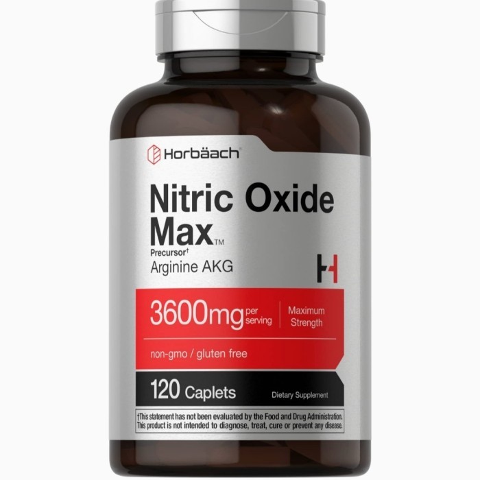 

Horbaach nitric oxide max isi 120
