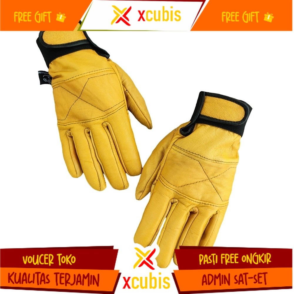 Sarung Tangan Kulit Tebal / Las