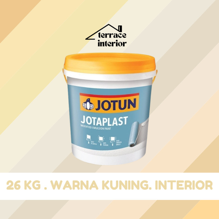 Cat Tembok Jotaplast Jotun Warna Cream Kuning 26 kg