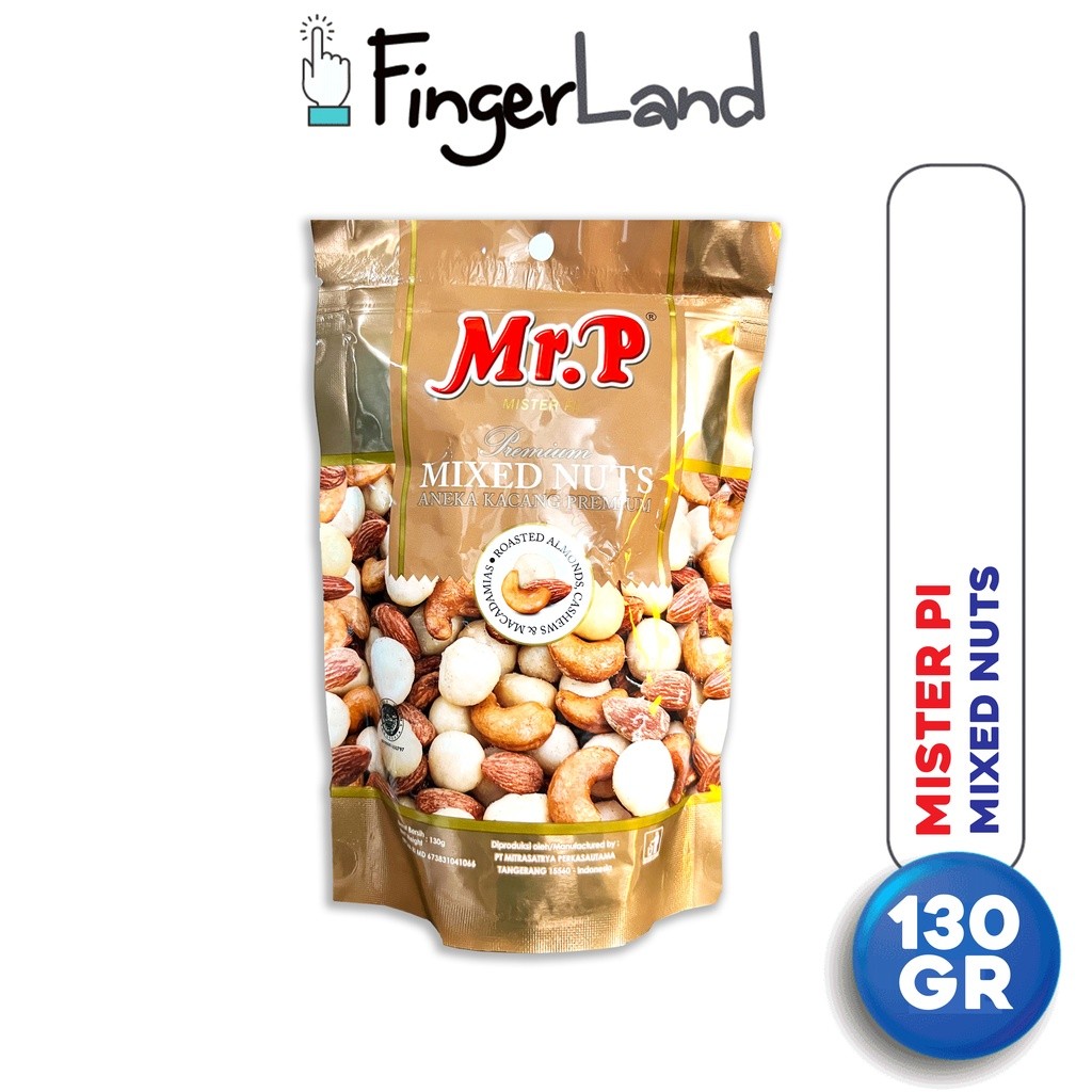 

MR. P Premium Mixed Nuts 130 gram Aneka Kacang