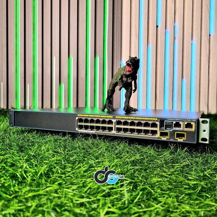 Switch Cisco Catalyst 2960S Series PoE+ 24 Port WS-C2960S-24PD-L