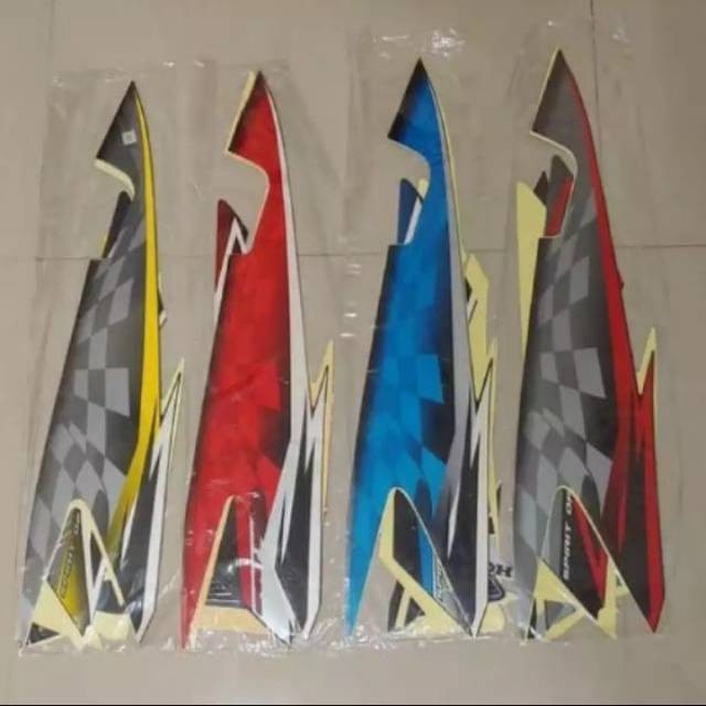 Striping Lis body motor Supra x 125 2009