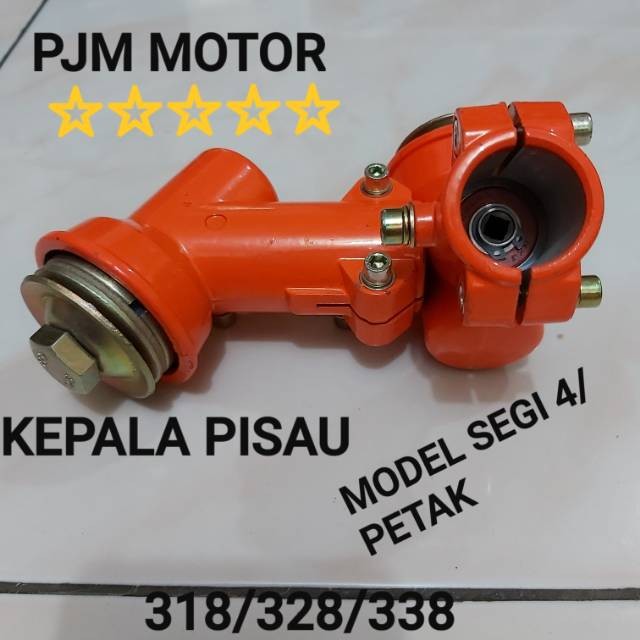 

Gear Case Assy Kepala Pisau Mesin Potong Rumput 318 328 338 Big promo Model petak medan amplas